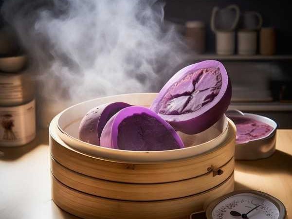 紫薯蒸至熟透的秘密，最佳蒸制时间大揭秘！