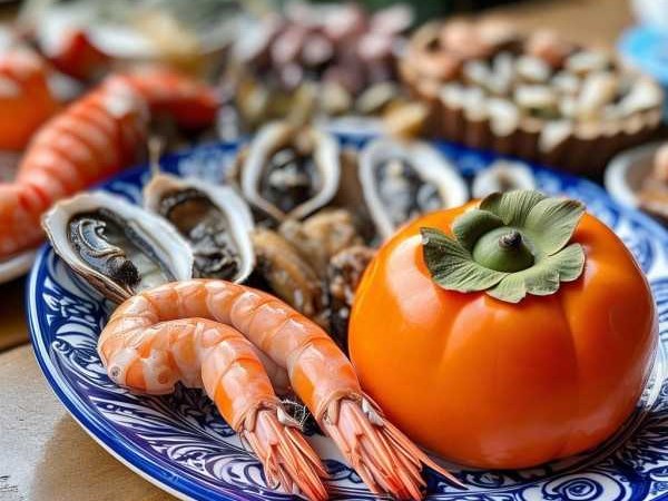 海鲜与柿子饮食搭配时间揭秘