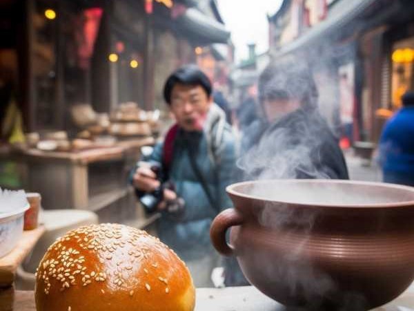 白吉馍，陕西西安的地标美食探寻记