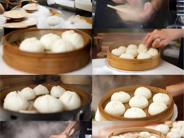 蒸包子全流程揭秘，从准备到出锅，时间一览无遗