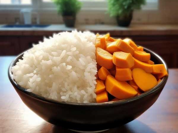 红薯与米饭热量对决，健康饮食的热量冠军揭晓！